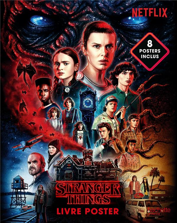 STRANGER THINGS - LIVRE POSTER