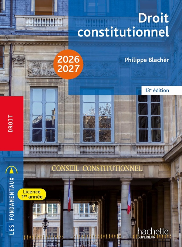FONDAMENTAUX - DROIT CONSTITUTIONNEL 2026-2027