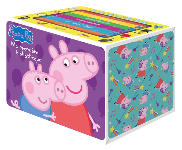 PEPPA PIG - MA PREMIERE BIBLIOTHEQUE (ED. 2024)