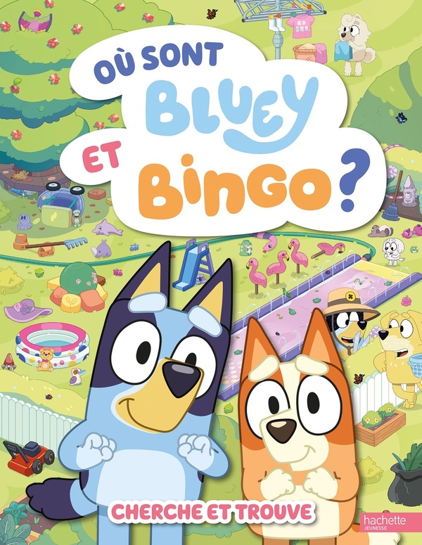 BLUEY - OU SONT BLUEY ET BINGO ? - CHERCHE ET TROUVE