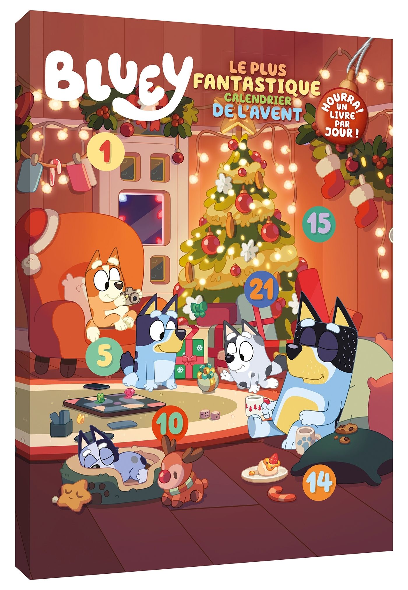 BLUEY - LE PLUS FANTASTIQUE CALENDRIER DE L'AVENT