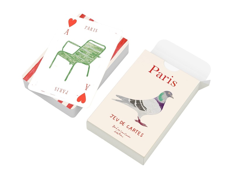 JEU DE CARTES PARIS, DE ZOE DE LAS CASES
