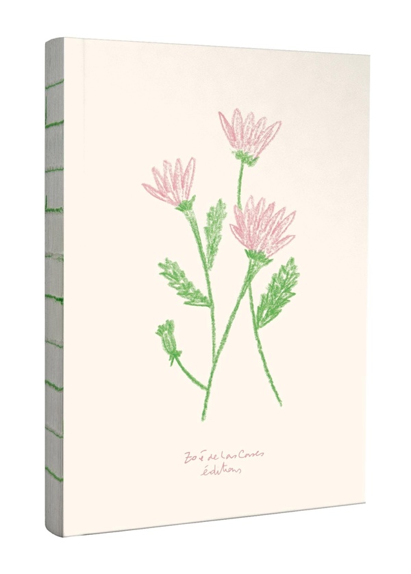 CARNET MOYEN FLEURS, DE ZOE DE LAS CASES