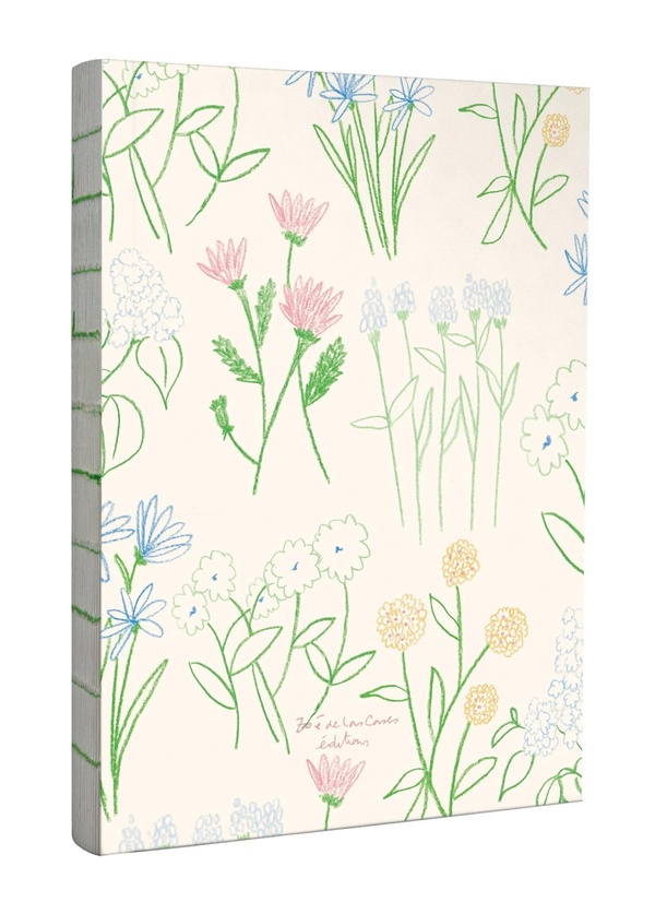 GRAND CAHIER FLEURS, DE ZOE DE LAS CASES