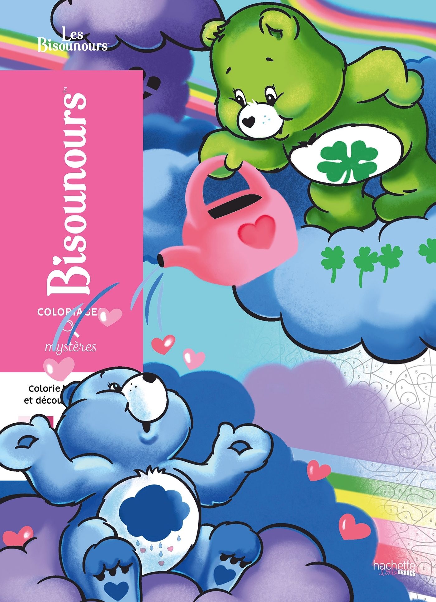 COLORIAGES MYSTERES - BISOUNOURS - COLORIE LES CHIFFRES ET DECOUVRE L'IMAGE !