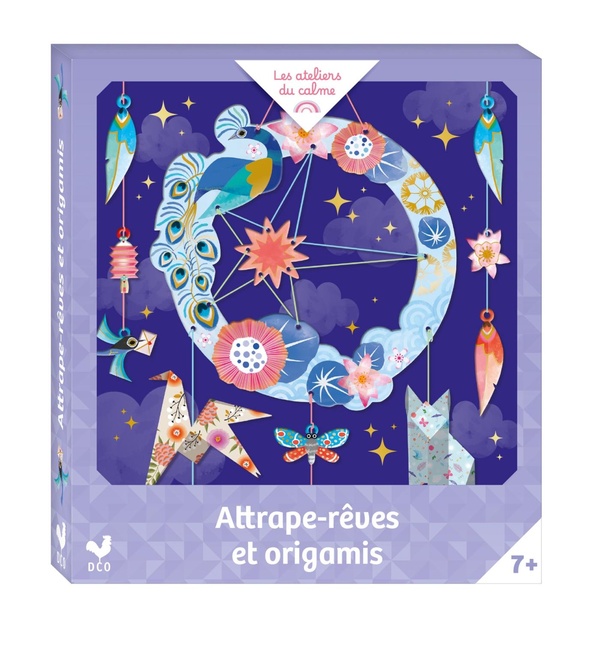 ATTRAPE-REVES ET ORIGAMIS - MINI BOITE AVEC ACCESSOIRES