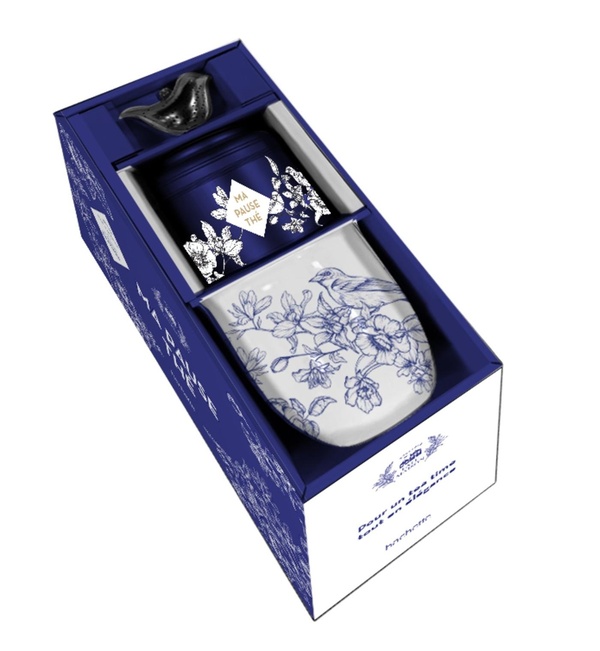 couverture du livre COFFRET BOITE A THE