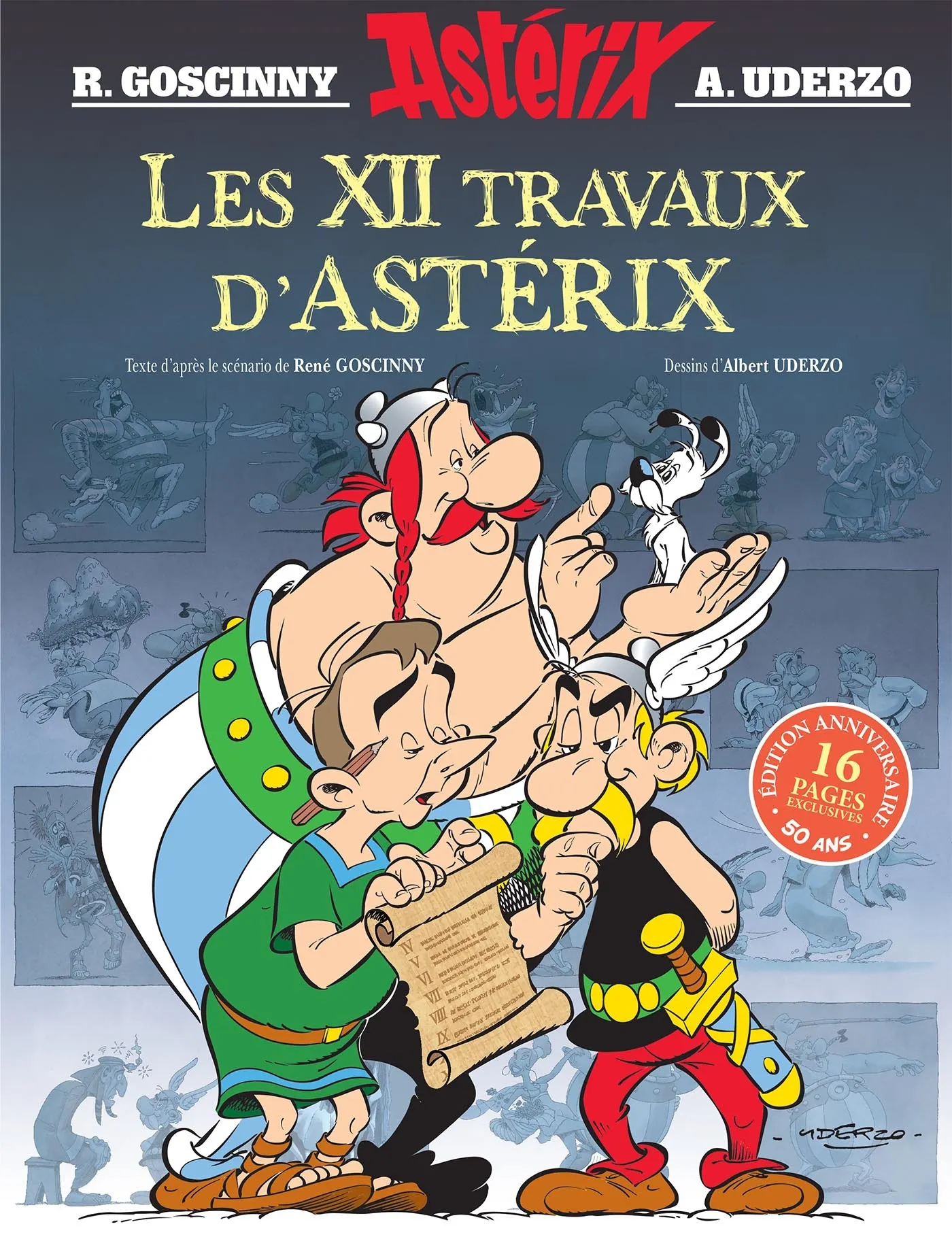 ASTERIX - LES XII TRAVAUX D'ASTERIX - EDITION 50 ANS