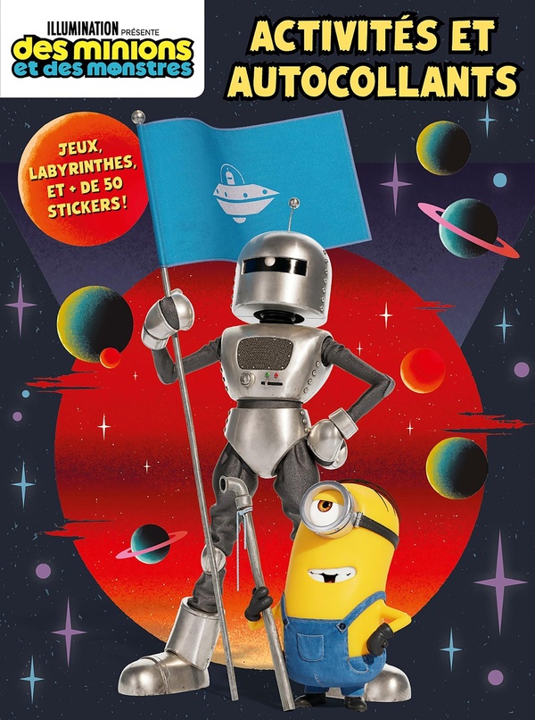 DES MINIONS ET DES MONSTRES - ACTIVITES ET AUTOCOLLANTS