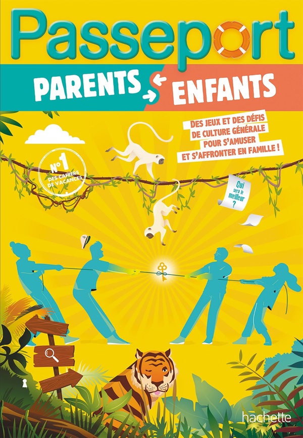 PASSEPORT PARENTS ET ENFANTS JEUX ET DEFIS EN FAMILLE - CAHIER DE VACANCES 2026