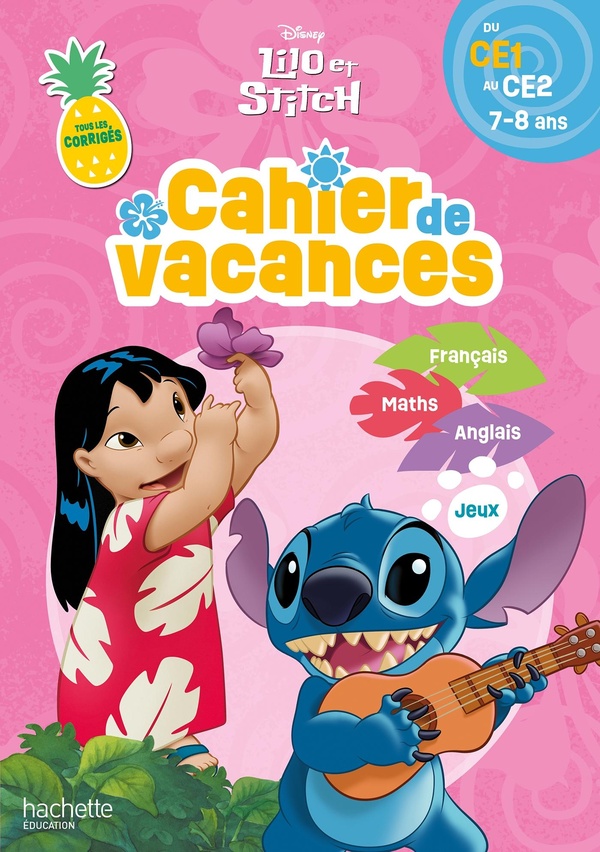 DISNEY - LILO ET STITCH - DU CE1 AU CE2 - CAHIER DE VACANCES 2025