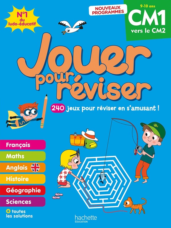 JOUER POUR REVISER - DU CM1 AU CM2 - CAHIER DE VACANCES 2026