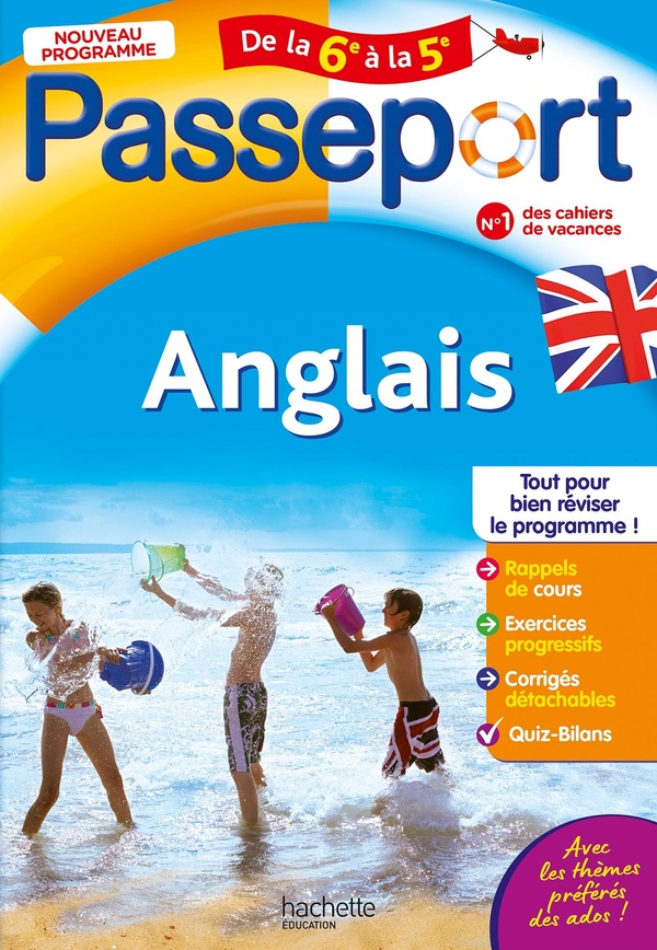 PASSEPORT - ANGLAIS - DE LA 6E A LA 5E - CAHIER DE VACANCES 2026