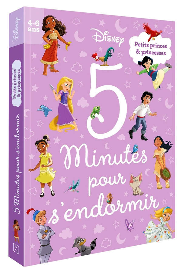 DISNEY PRINCESSES - 5 MINUTES POUR S'ENDORMIR - PETITS PRINCES ET PRINCESSES
