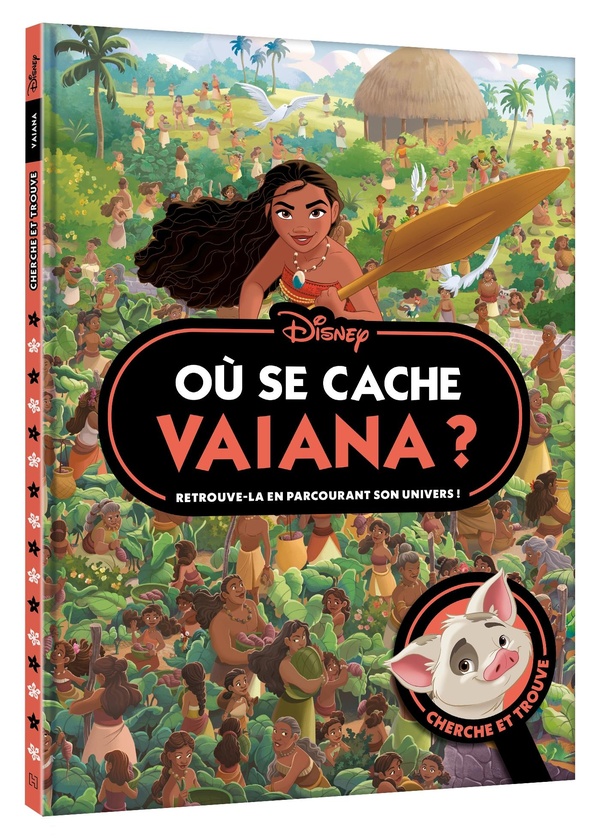 VAIANA - OU SE CACHE VAIANA ? - CHERCHE ET TROUVE - DISNEY PRINCESSES