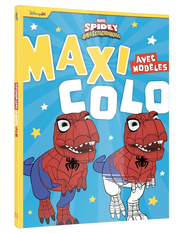 SPIDEY ET SES AMIS EXTRAORDINAIRES - MAXI COLO AVEC MODELES - MARVEL