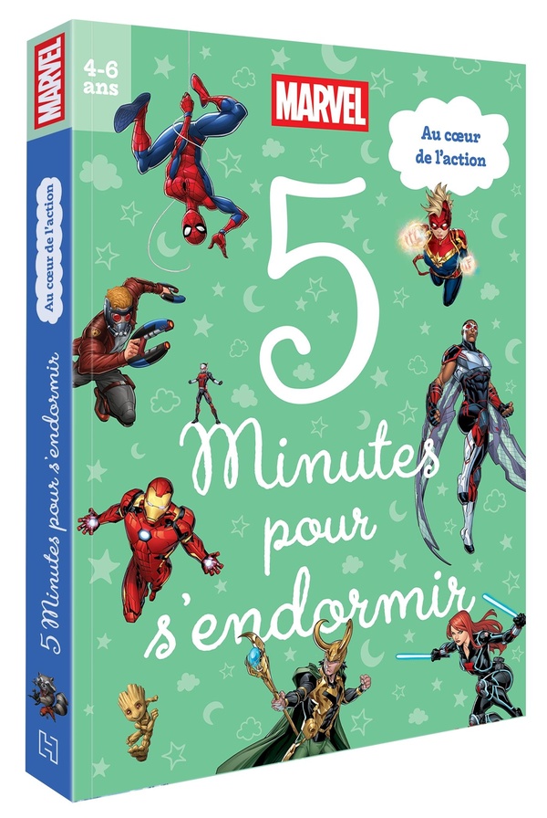 MARVEL - 5 MINUTES POUR S'ENDORMIR - SUPER HEROS