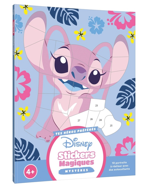 DISNEY - MES STICKERS MAGIQUES - MYSTERES (4+) - TES HEROS PREFERES