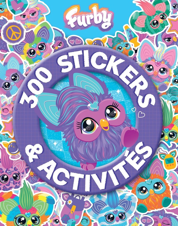FURBY - 300 STICKERS - LIVRE D'AUTOCOLLANTS