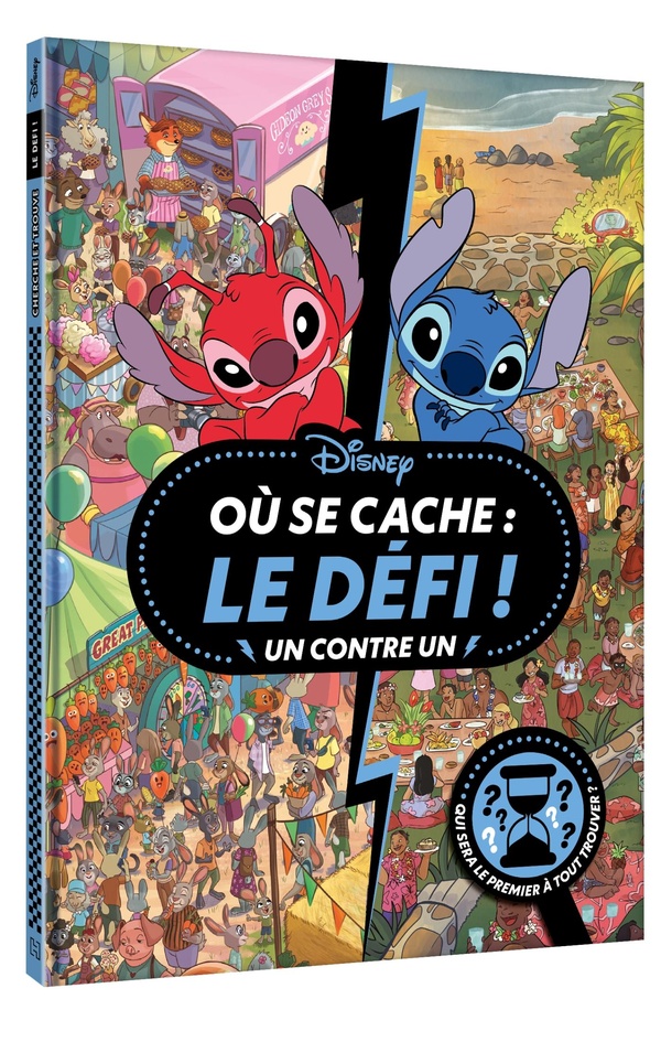 DISNEY - CHERCHE ET TROUVE - OU SE CACHE ? - LE DEFI ! UN CONTRE UN