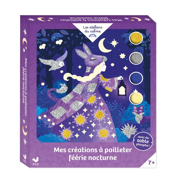 MES CREATION A PAILLETER FEERIE NOCTURNE - COFFRET AVEC ACCESSOIRES