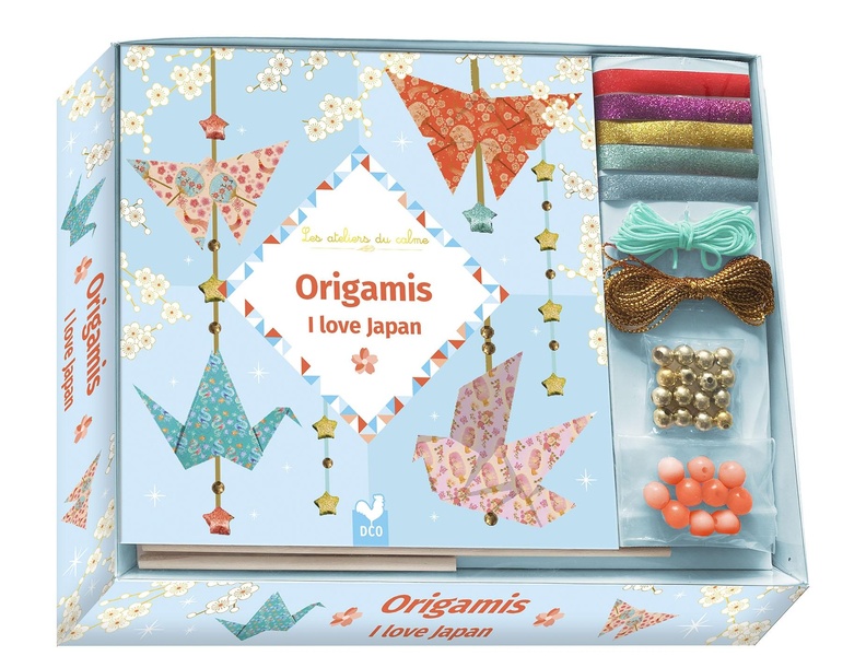 ORIGAMIS I LOVE JAPAN - COFFRET AVEC ACCESSOIRES