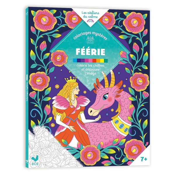 COLORIAGES MYSTERES - FEERIE