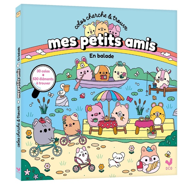 MES PETITS AMIS - COLORIAGES ET CHERCHE & TROUVE - EN BALADE
