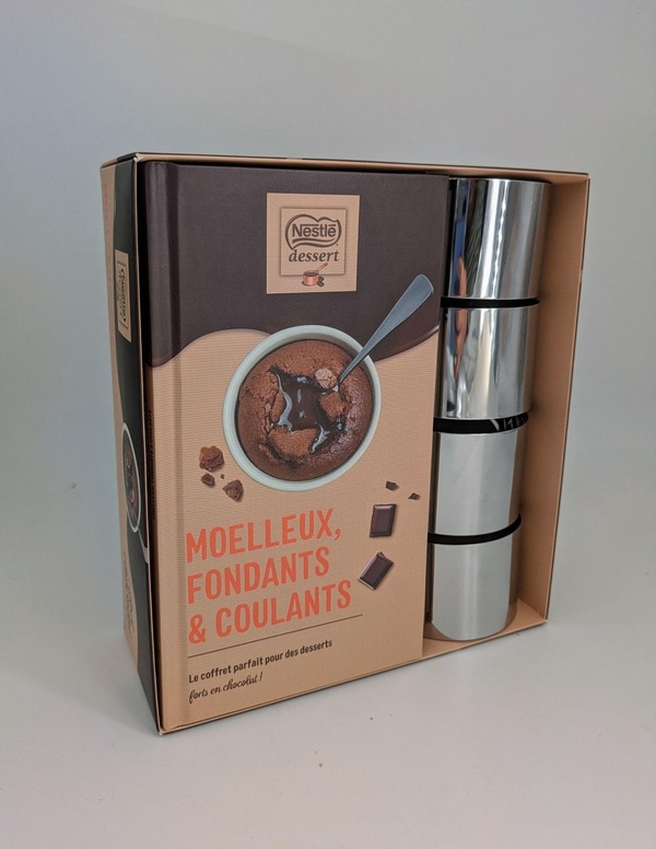 COFFRET MOELLEUX, FONDANTS & COULANTS NESTLE - LE COFFRET PARFAIT POUR LES DESSERTS