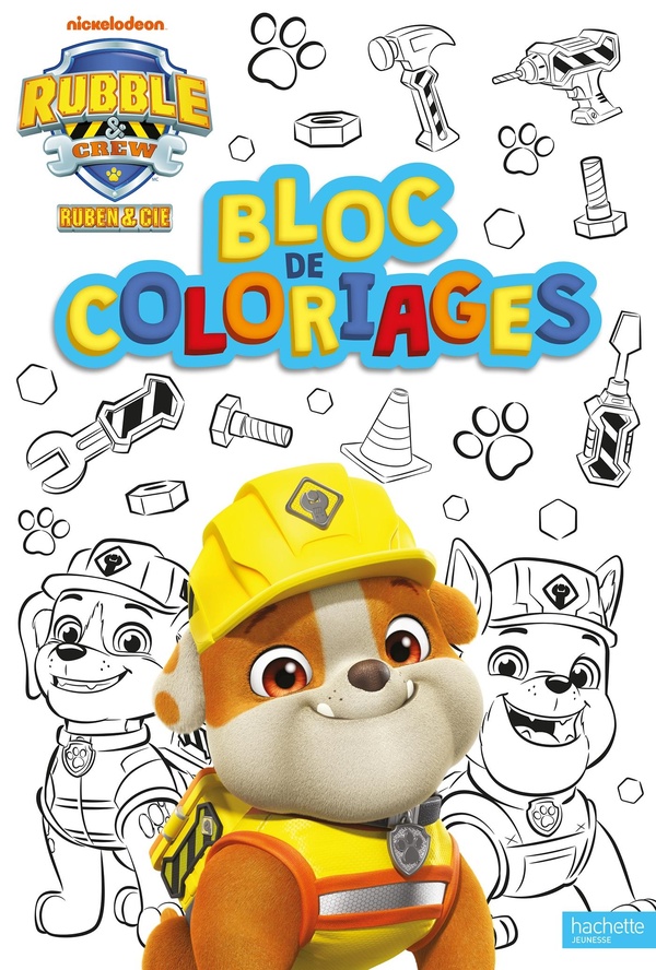 RUBEN & CIE - MON BLOC DE COLORIAGES