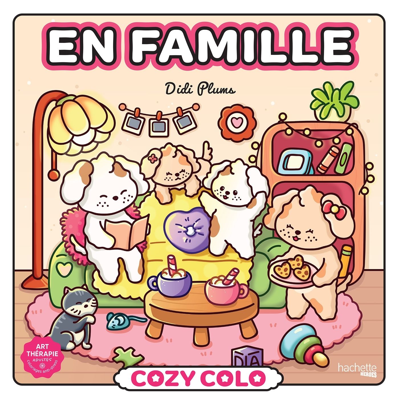 COZY COLO DIDI PLUMS : EN FAMILLE