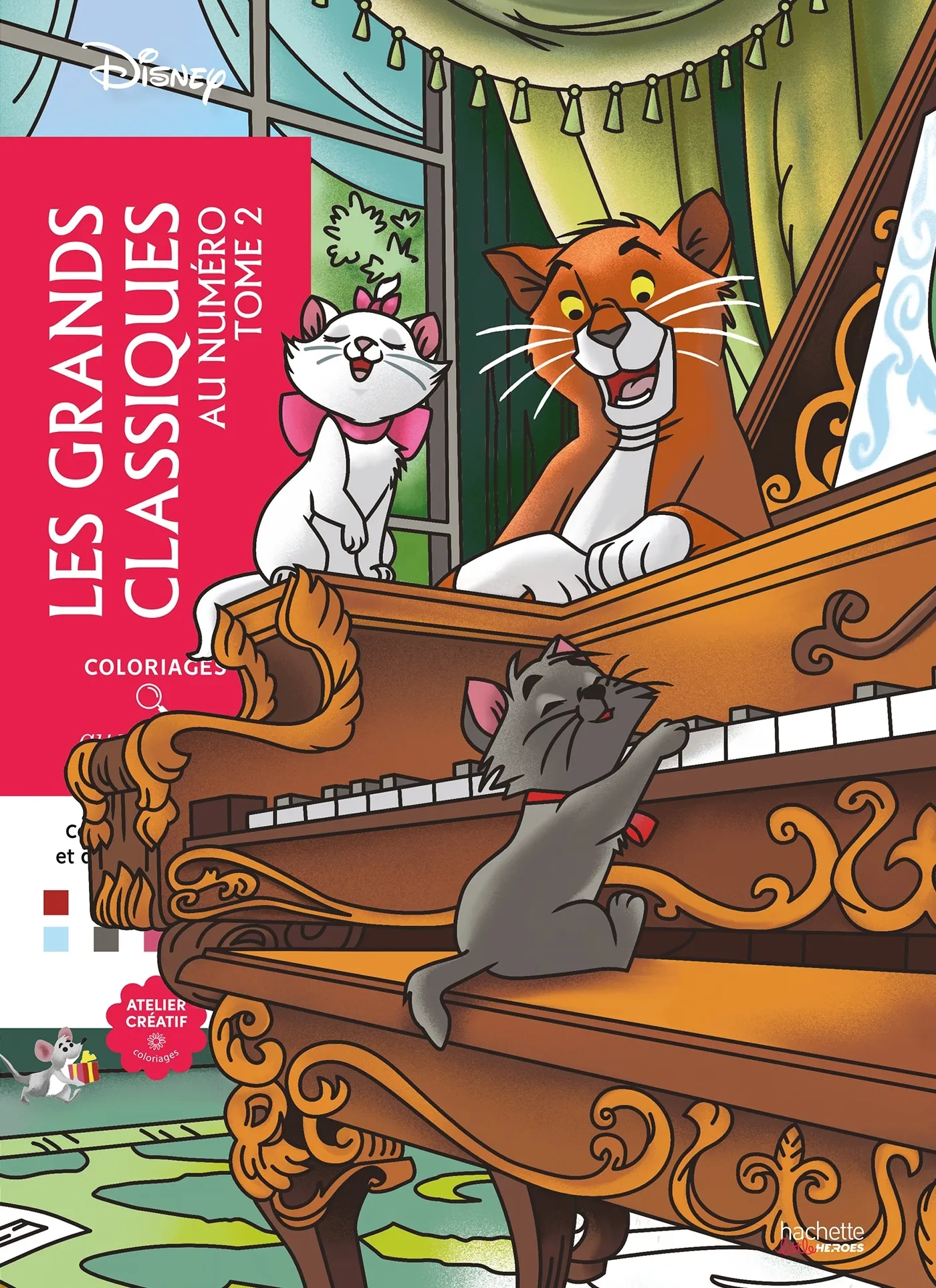 COLORIAGES AU NUMERO - GRANDS CLASSIQUES TOME 2
