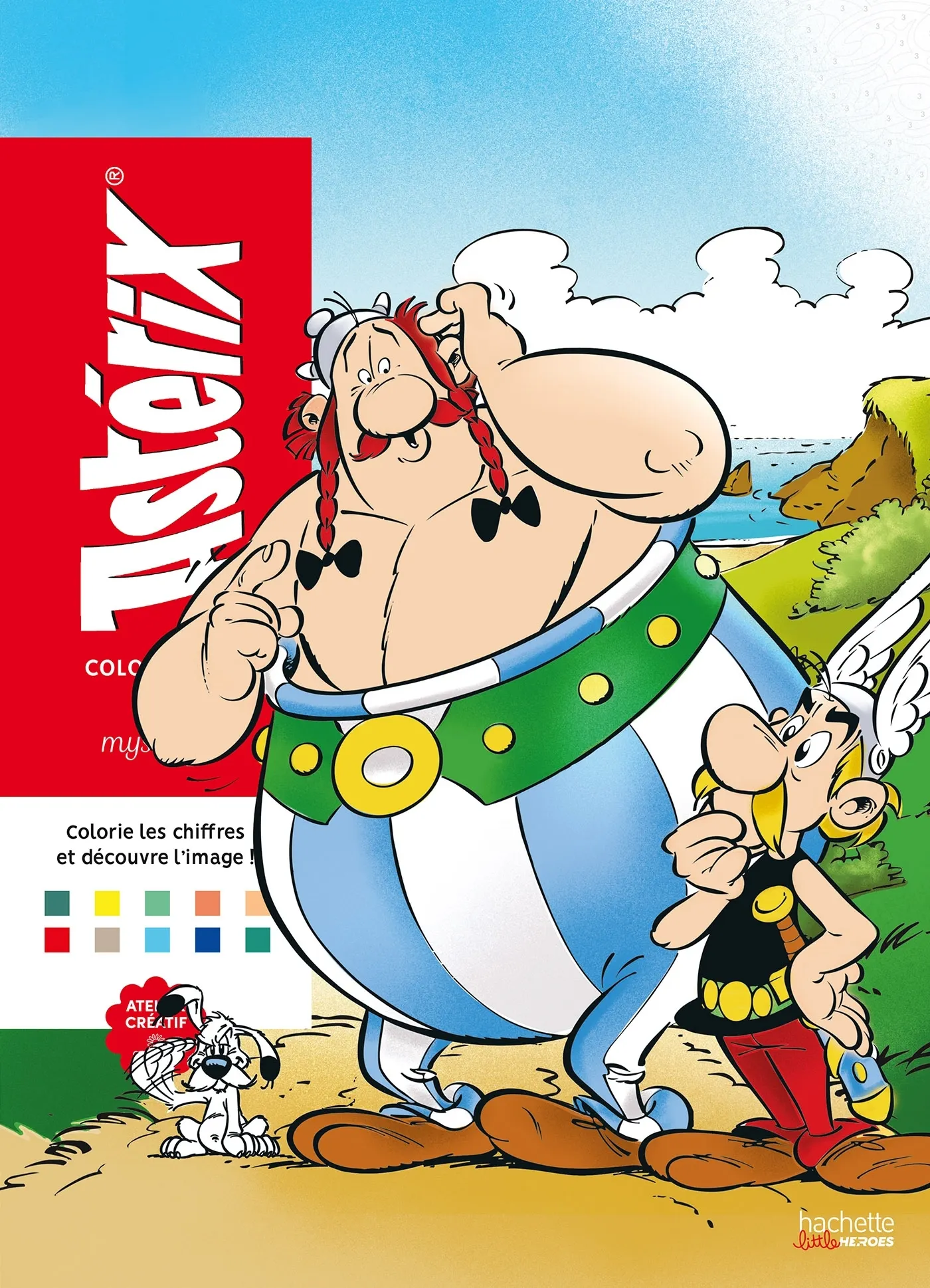 COLORIAGES MYSTERES - ASTERIX - COLORIE LES CHIFFRES ET DECOUVRE L'IMAGE