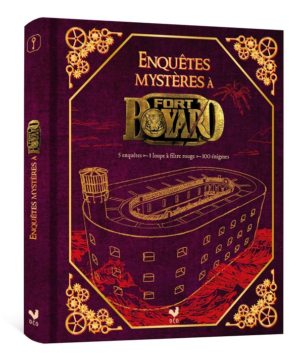 ENQUETES MYSTERES A FORT BOYARD - AVEC FILTRE ROUGE