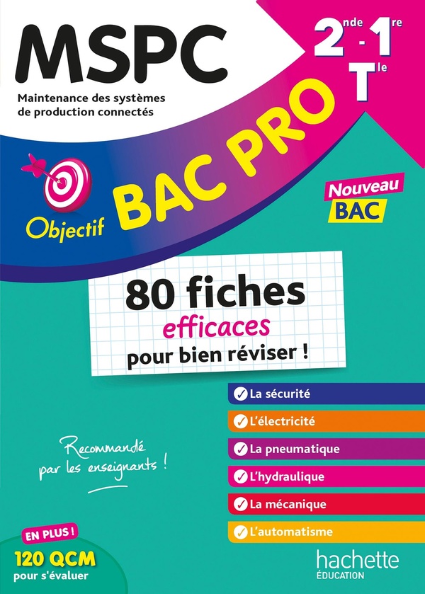 OBJECTIF BAC PRO MSPC (2DE - 1RE - TERM) - FICHES - NOUVEAUX PROGRAMMES BAC 2026