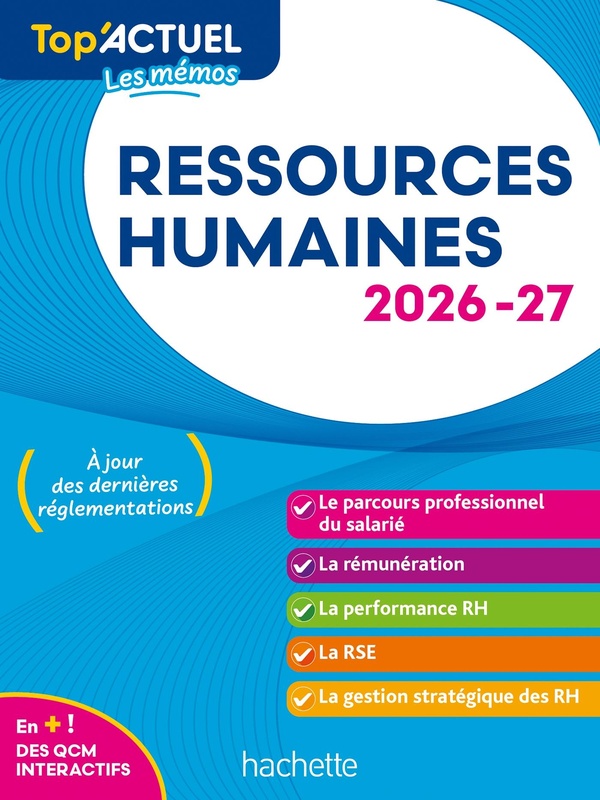 TOP'ACTUEL RESSOURCES HUMAINES (RH) 2026-2027