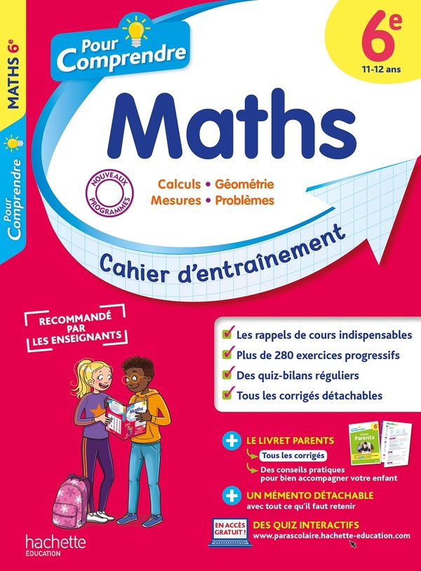 POUR COMPRENDRE - MATHS 6E