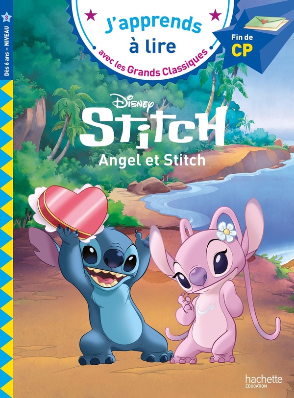 DISNEY - STITCH - ANGEL ET STITCH, CP NIVEAU 3
