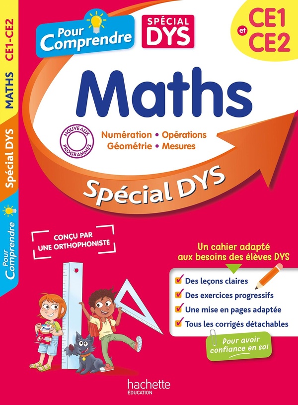 POUR COMPRENDRE DYS MATHS CE1 - CE2