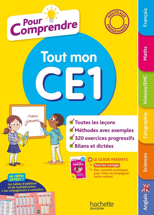 POUR COMPRENDRE TOUT MON CE1