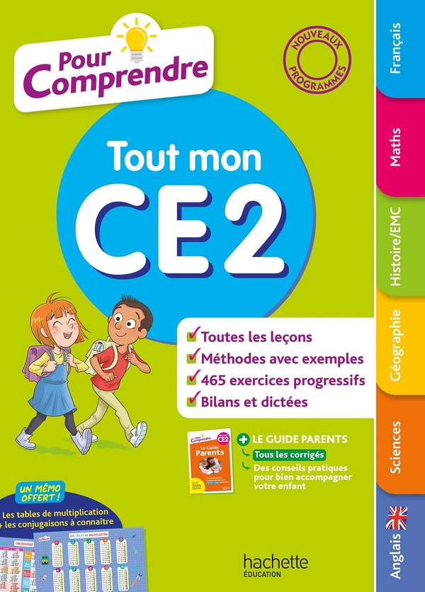 POUR COMPRENDRE TOUT MON CE2