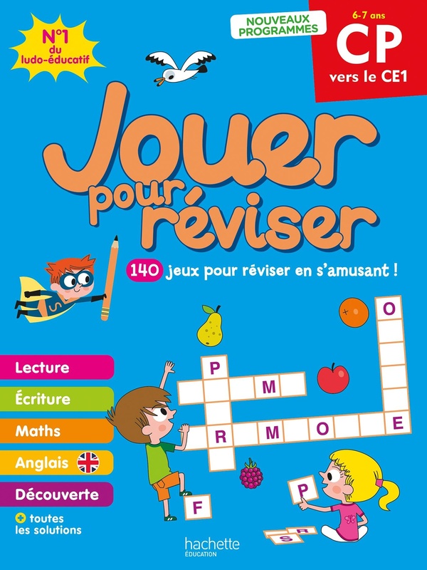 JOUER POUR REVISER - DU CP AU CE1 - CAHIER DE VACANCES 2026