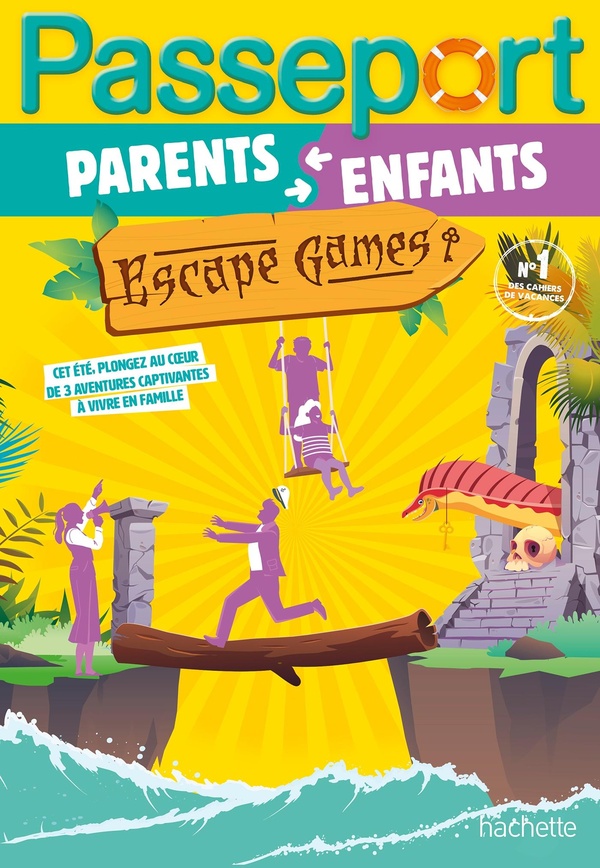 PASSEPORT ENFANTS ET PARENTS - ESCAPE GAMES - CAHIER DE VACANCES 2026