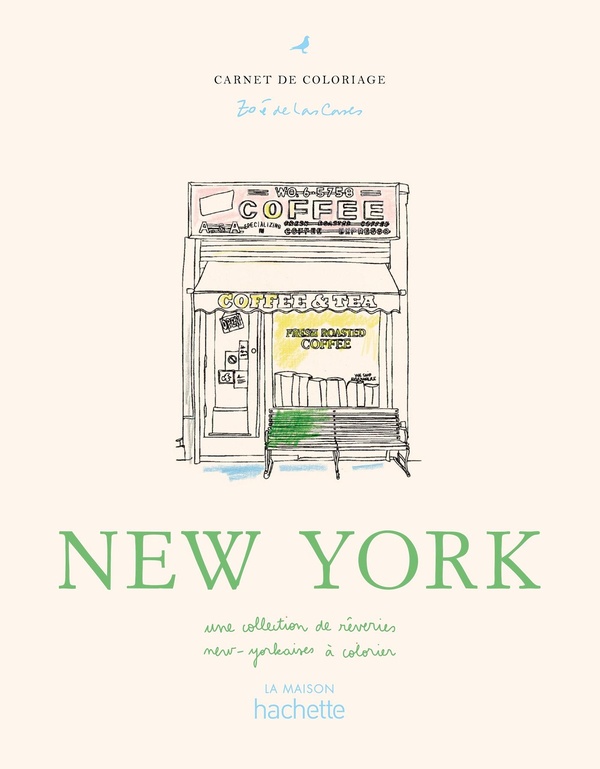 NEW YORK - UNE COLLECTION DE REVERIES NEW-YORKAISES A COLORIER