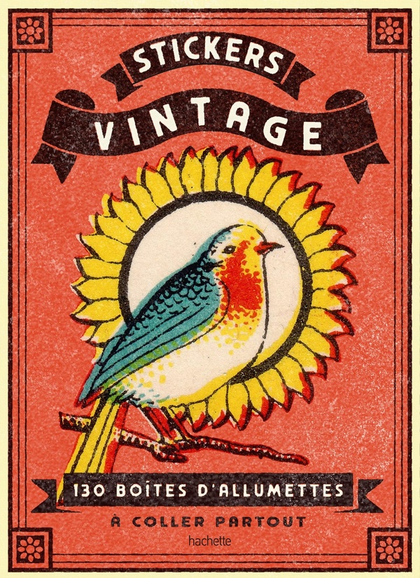 STICKERS VINTAGE - 130 BOITE D'ALLUMETTES A COLLER PARTOUT