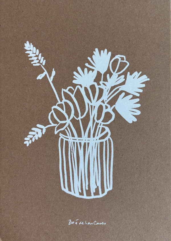 CARNET A5 BOUQUET - ZOE DE LAS CASES