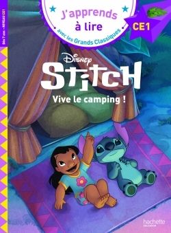 DISNEY - CE1 - STITCH - VIVE LE CAMPING !