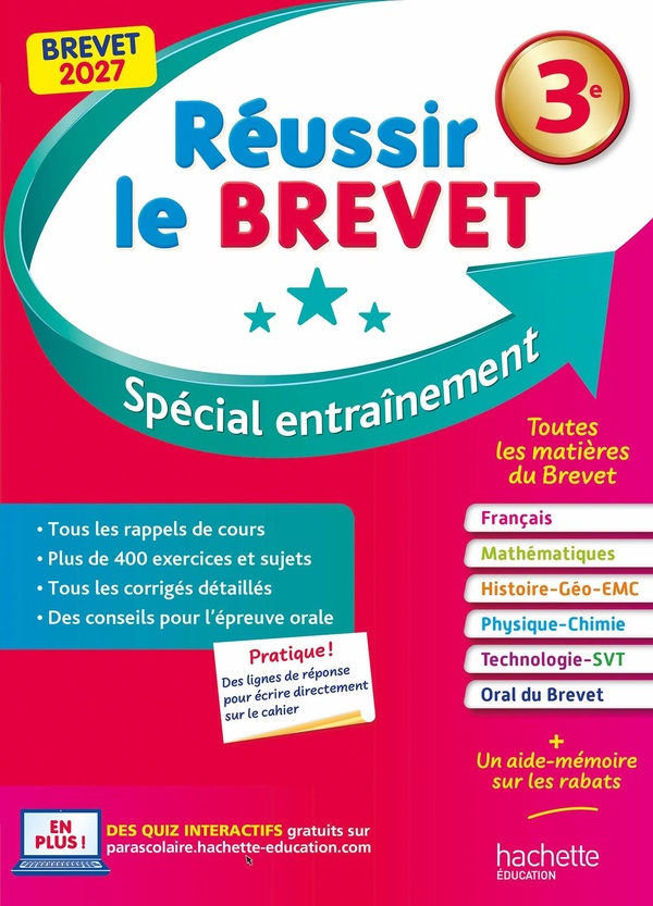 REUSSIR LE BREVET 2027