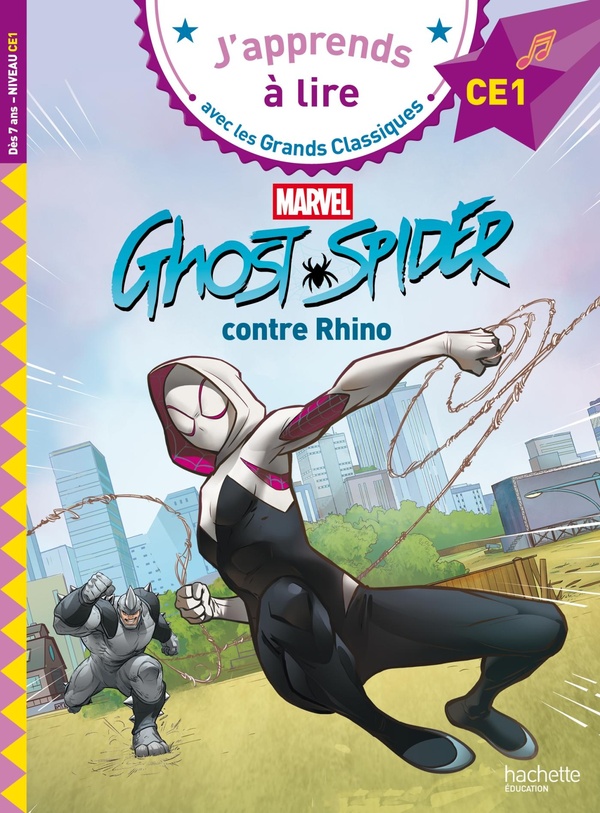 DISNEY - MARVEL GHOST-SPIDER CONTRE RHINO, CE1
