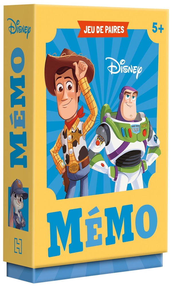 DISNEY - JEU DE CARTES - MEMO